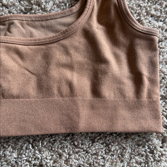 Skims rose gold metallic lounge bra size medium - Picture 5 of 6